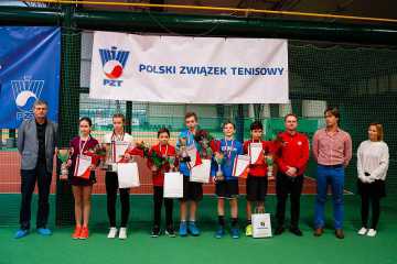 Mistrzostwa Polski Młodzików w tenisie - sukces naszych zawodników